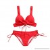 Rambling 2019 New Women's Push Up Bikini Sets Two Piece Underwired Bathing Suits Swimsuit Red B07MN8JCZ2